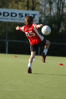 Fußball Ball-Jongelage