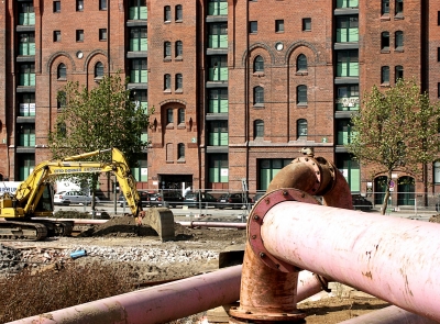 Hafencity - Baustelle Sandtorkai