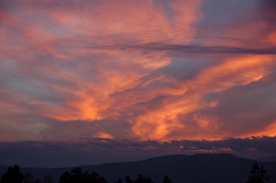 Abendhimmel Dolomiten 2