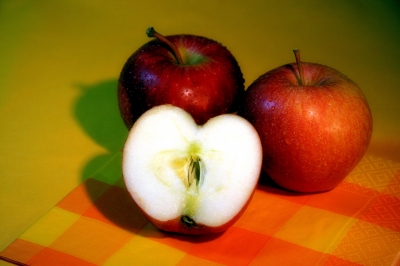 Zweieinhalb Äpfel