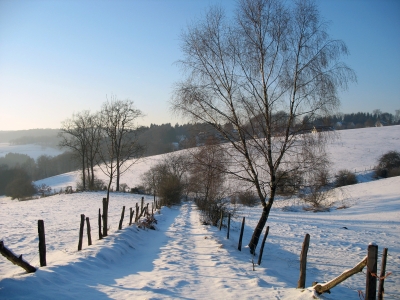 Winterlandschaft im Bergischen Land 2