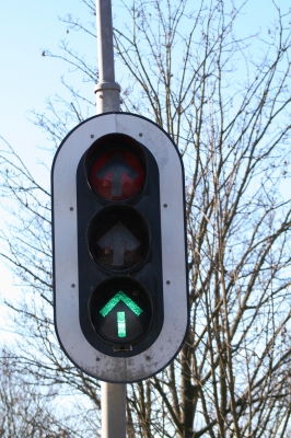 Es ist grün, fahren!!