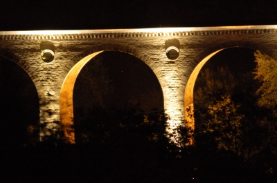 Viadukt bei Nacht 2