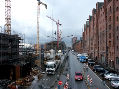 Hafencity - Baustelle Sandtorkai