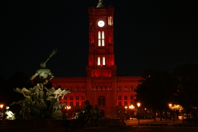 Festival of Lights Berlin 2005 Rotes Rathaus