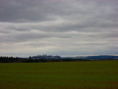 Blick zur Augustusburg in Sachsen 3