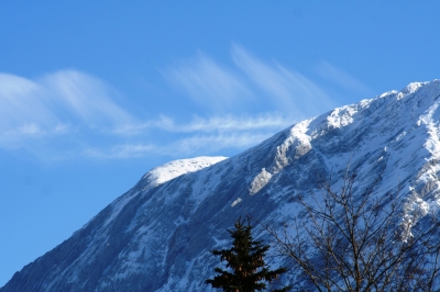 Berg gesichtet aus Bad Mitterndorf