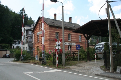 Bahnhof Neumühle in Thüringen