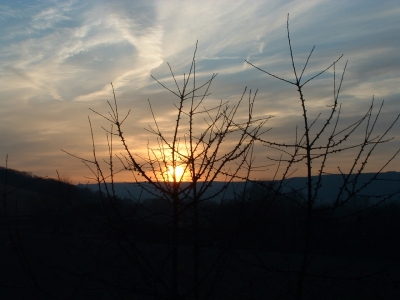 Abendsonne über Jena