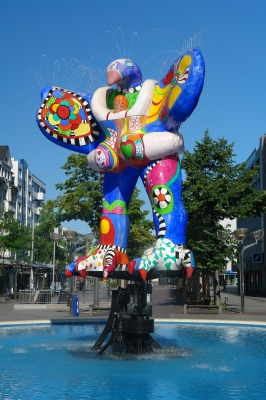 Lifesaver-Brunnen in Duisburg