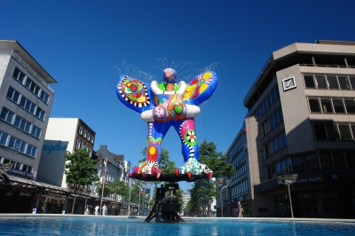 Lifesaver-Brunnen in Duisburg #3