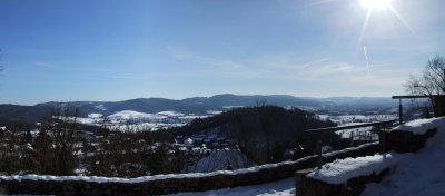 Lindenfels/Odenwald Panoramaaufnahme