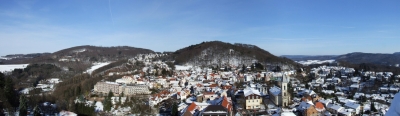 Lindenfels/Odenwald Panoramaaufnahme