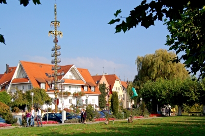 Maibaum in Langenargen am Bodensee