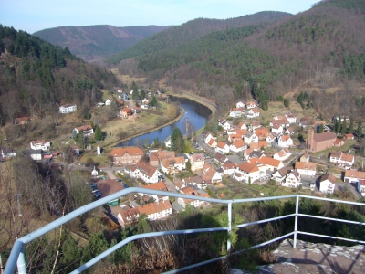 Blick auf Schönau/Pfalz