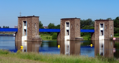 Ruhrschleuse bei Duisburg