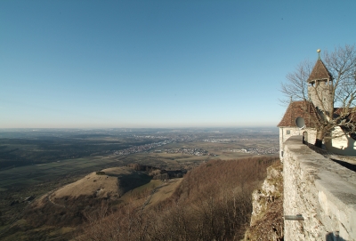 Blick von der Burg Teck