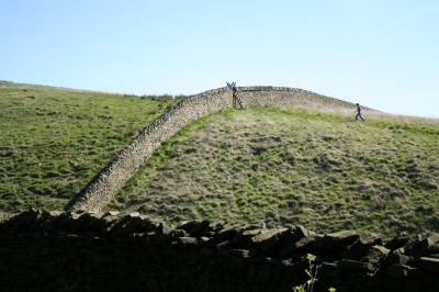 Mauer im Peak District