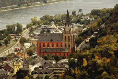 Liebfrauenkirche in Oberwesel/Mittelrhein