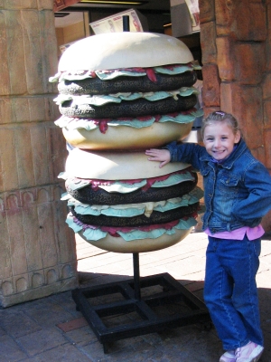 der Traum eines jeden Kindes :-) Riesenburger