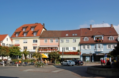 Marktplatz in Langenargen am Bodensee