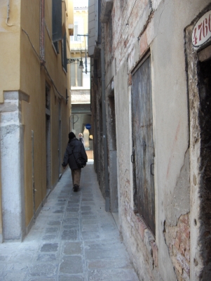 Calle (Gasse) in Venedig