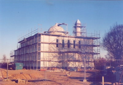 Ahmadiyya-Moschee Hannover Schwarze Heide im Bau