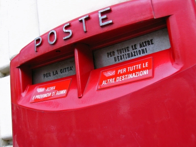 Briefkasten in Rom