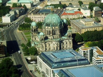 Berliner Dom Luftbild