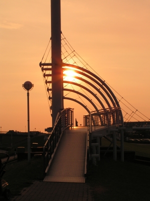 Bensersiel Hafenbrücke
