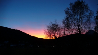 Sonnenuntergang in Seefeld