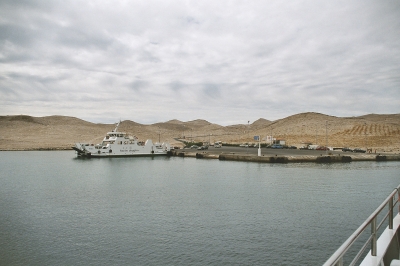 Anlegestelle für Fähren auf der Insel Rab