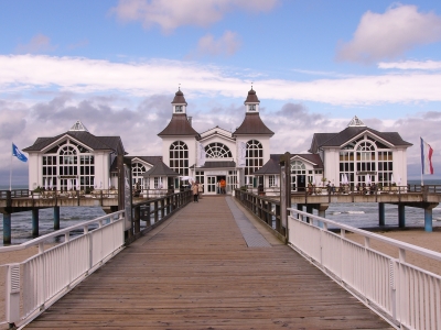 auf der Seebrücke, Rügen