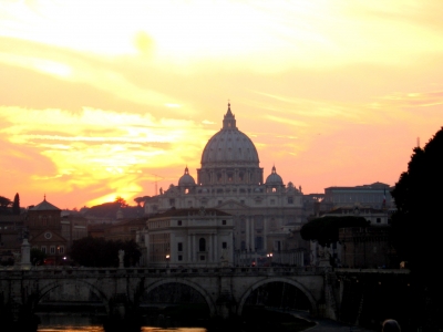 Sonnenuntergang in Rom I
