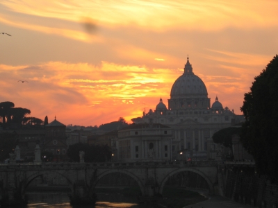 Sonnenuntergang in Rom II