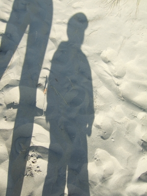 Schatten im Sand