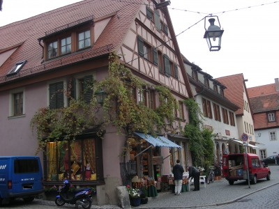 Rödergasse in Rothenburg
