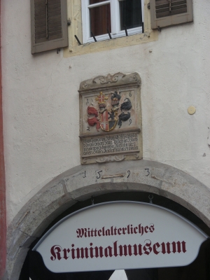 Kriminalmuseum in Rothenburg