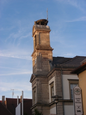 Kirchturm von Höchstadt