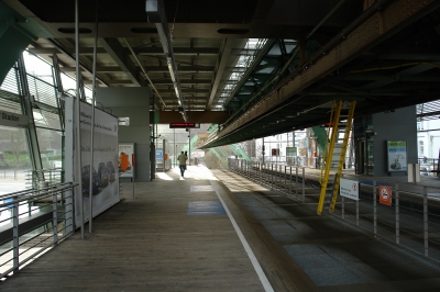 Impression Schwebebahn-Bahnhof zu Wuppertal