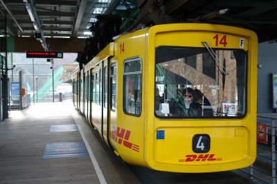 Impression Schwebebahn-Bahnhof zu Wuppertal #4