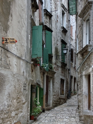 Gasse in Rovinj