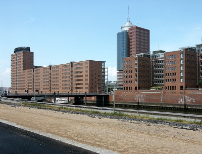 Hafencity - Ansicht vom Kaiserkai