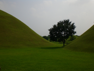Grabhügel der Silla-Königen in Gyeongju