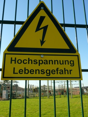 Warnschild