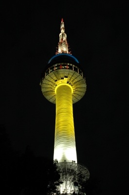 Seoul Tower by Night