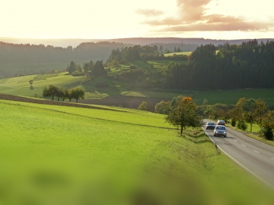 Herbstausflug mit dem Auto