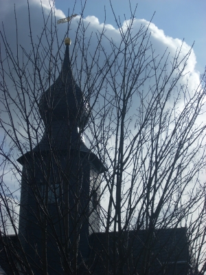 Kirchturm von Kleinhartmannsdorf