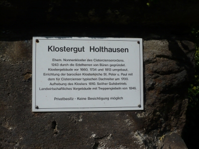 Entlang der Alme 11 Klostergut Holthausen