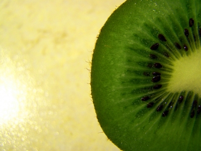 Kiwi -Ausschnitt